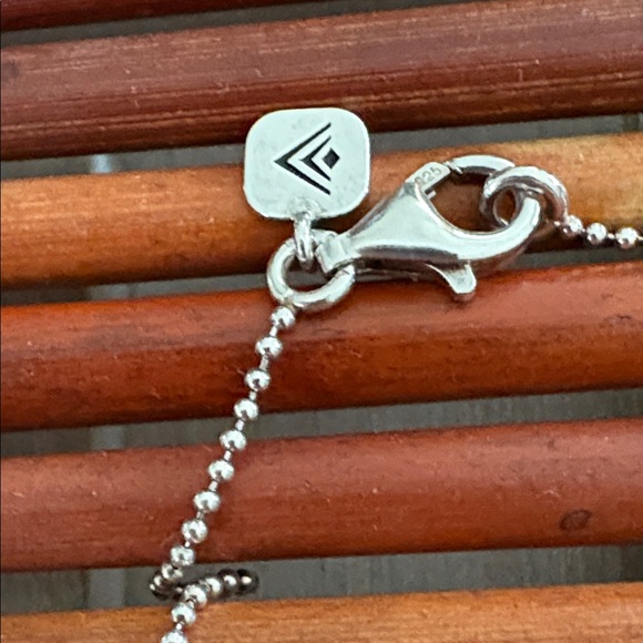 Silpada Textured Sterling Silver Pendant Necklace 16” - Picture 5 of 5